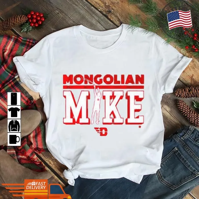 Awesome Dayton Basketball Mongolian Mike Sharavjamts Shirt SweatShirt