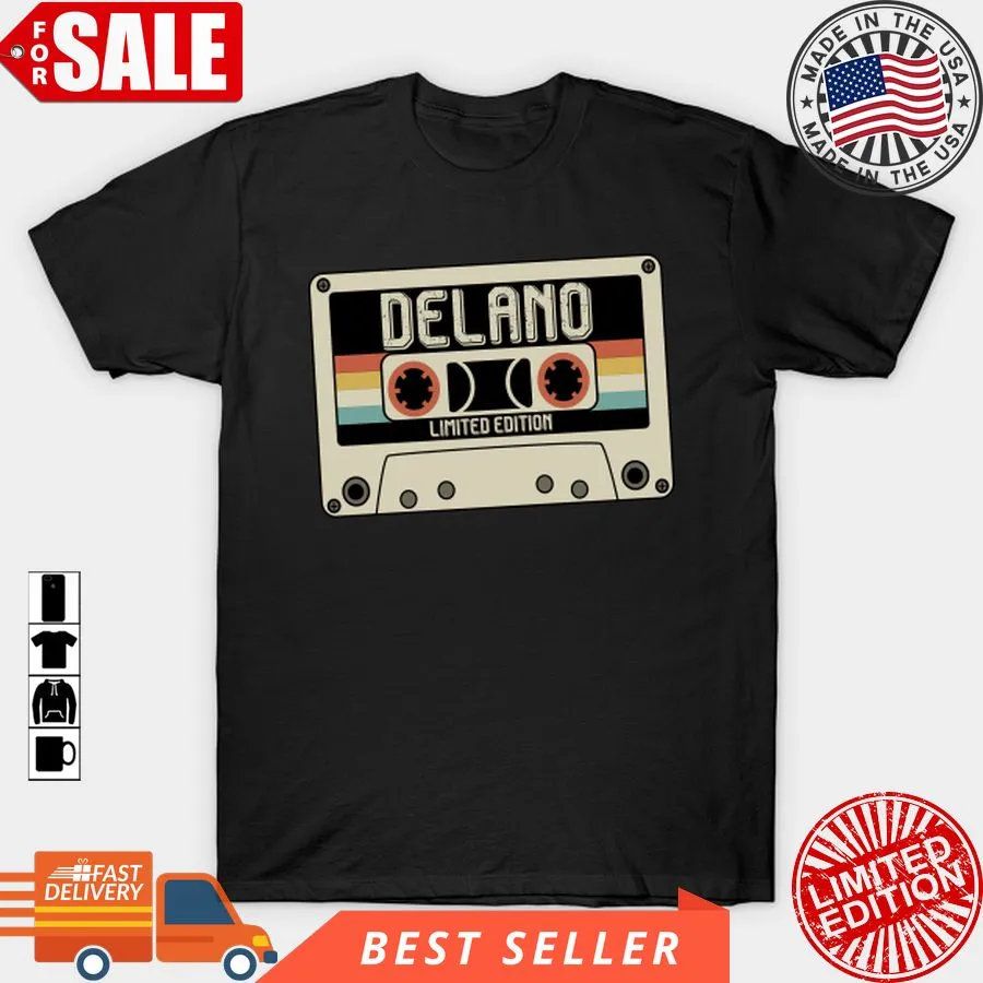 Be Nice Delano   Limited Edition   Vintage Style T Shirt, Hoodie, Sweatshirt, Long Sleeve Men T-Shirt