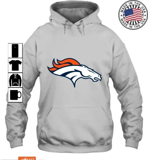 Love Shirt Denver Broncos Nfl Pro Line Gray Victory Hoodie  Youth Hoodie