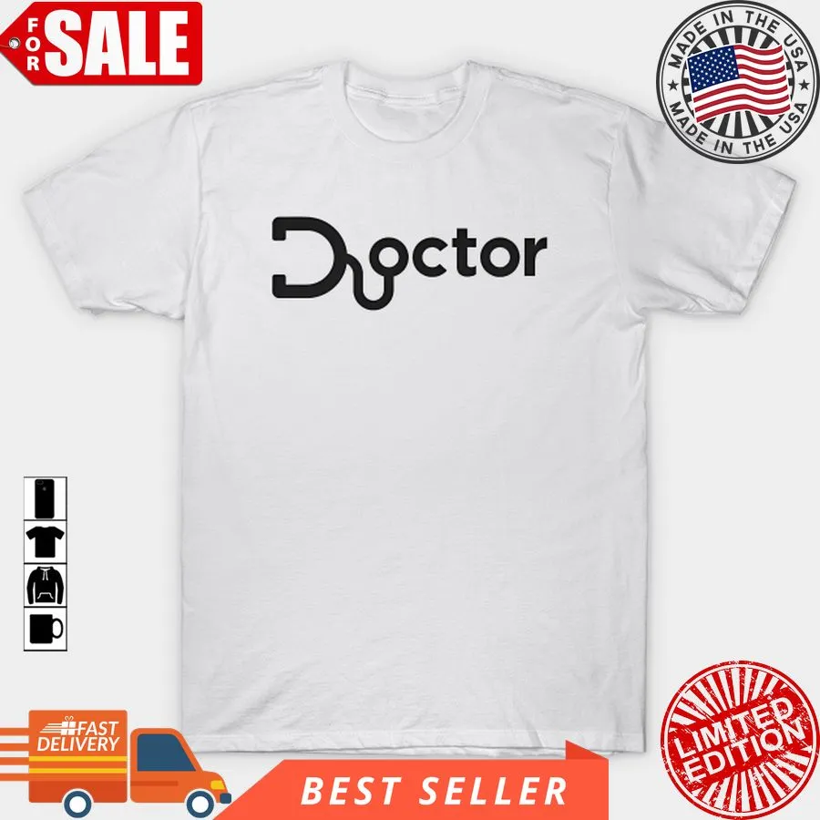 Vintage Doctor Illustration T Shirt, Hoodie, Sweatshirt, Long Sleeve Youth T-Shirt