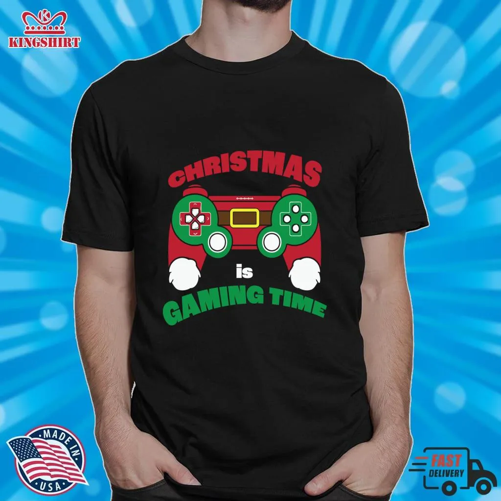 Awesome Christmas  Gaming Time Pullover Hoodie Size up S to 4XL