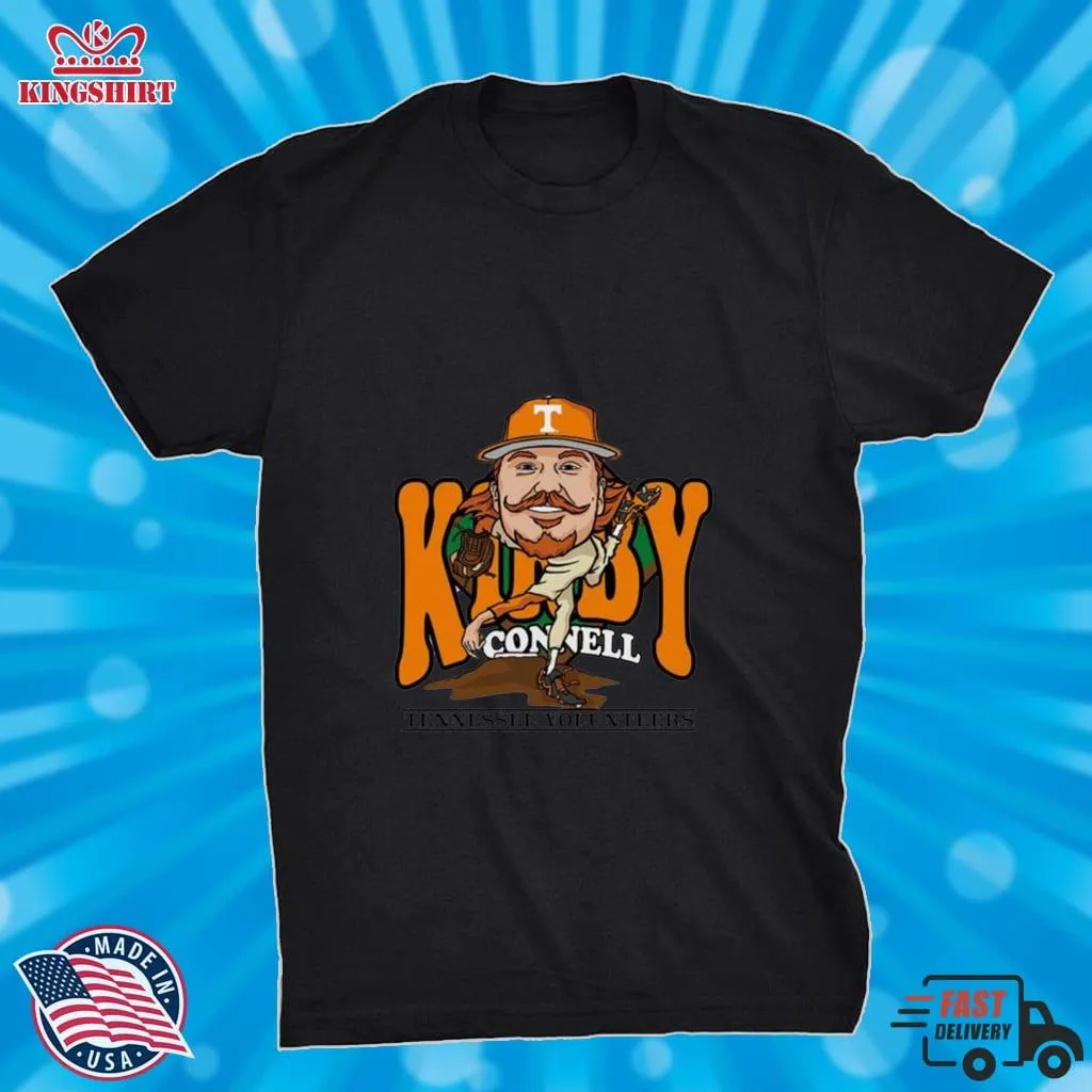 Be Nice Kirby Connell Tennessee Volunteers Baseball Connell Shirt Plus Size