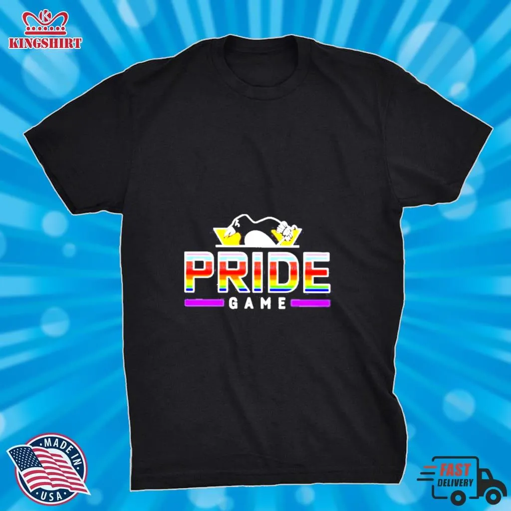 Hot Pride Game Pittsburgh Penguins T Shirt Copy Plus Size