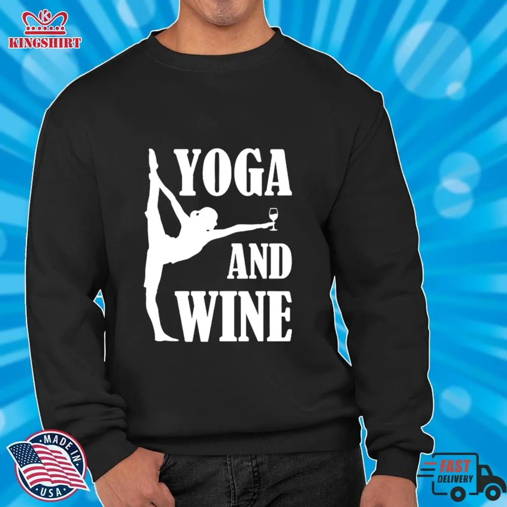 Vote Shirt The Girl Yoga And Wine Shirt Unisex Tshirt