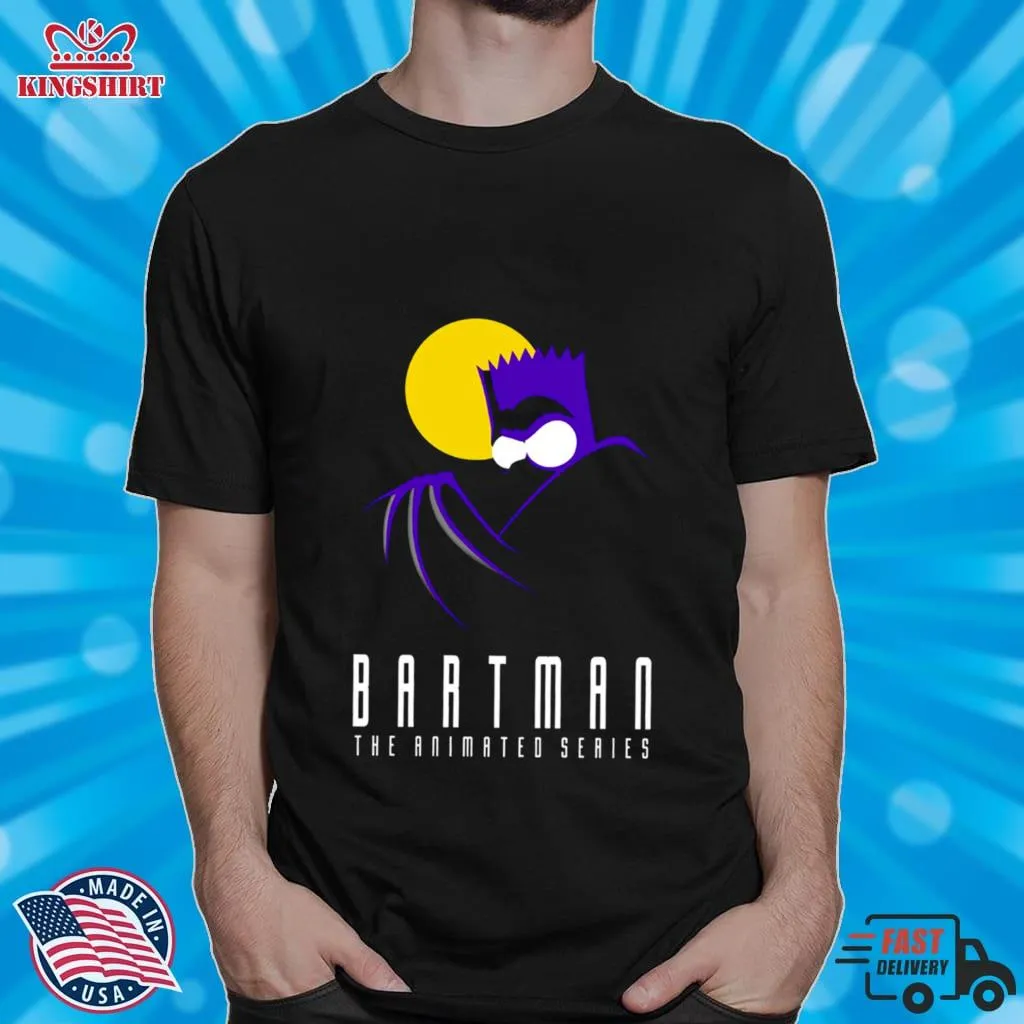 Official Bartman The Animated Series The Simpsons Shirt Shirt
