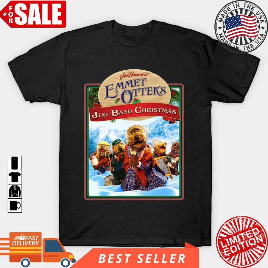 Funny Funny Emmet Otters Jug Band Christmas Vintage T Shirt, Hoodie, Sweatshirt, Long Sleeve Unisex Tshirt
