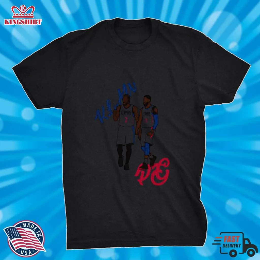 Awesome Klaw X Pg13 Clippers Basketball Paul George T Shirt Size up S to 4XL