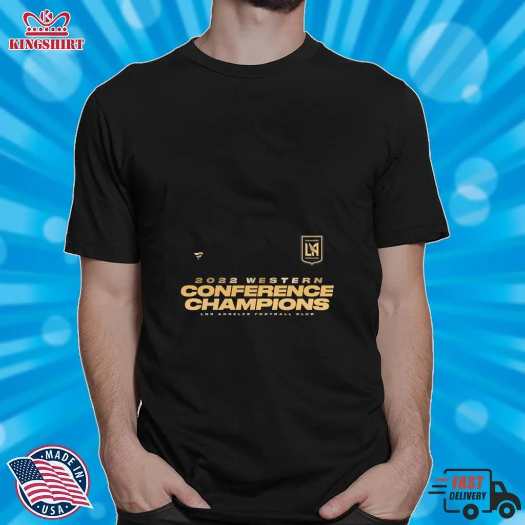 Vintage LAFC 2022 MLS Western Conference Champions Locker Room Shirt 1 Youth T-Shirt