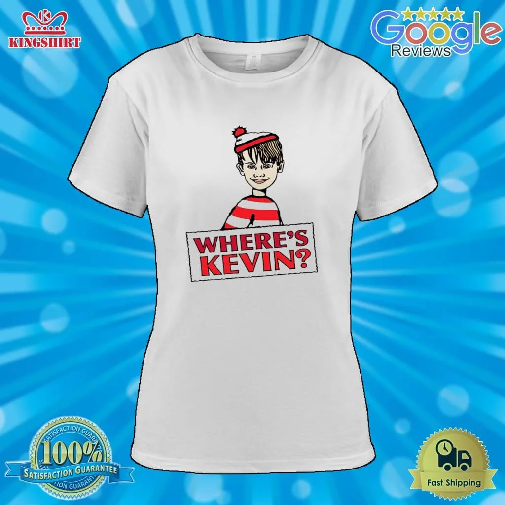 Best WhereS Kevin Merry Christmas Shirt Plus Size