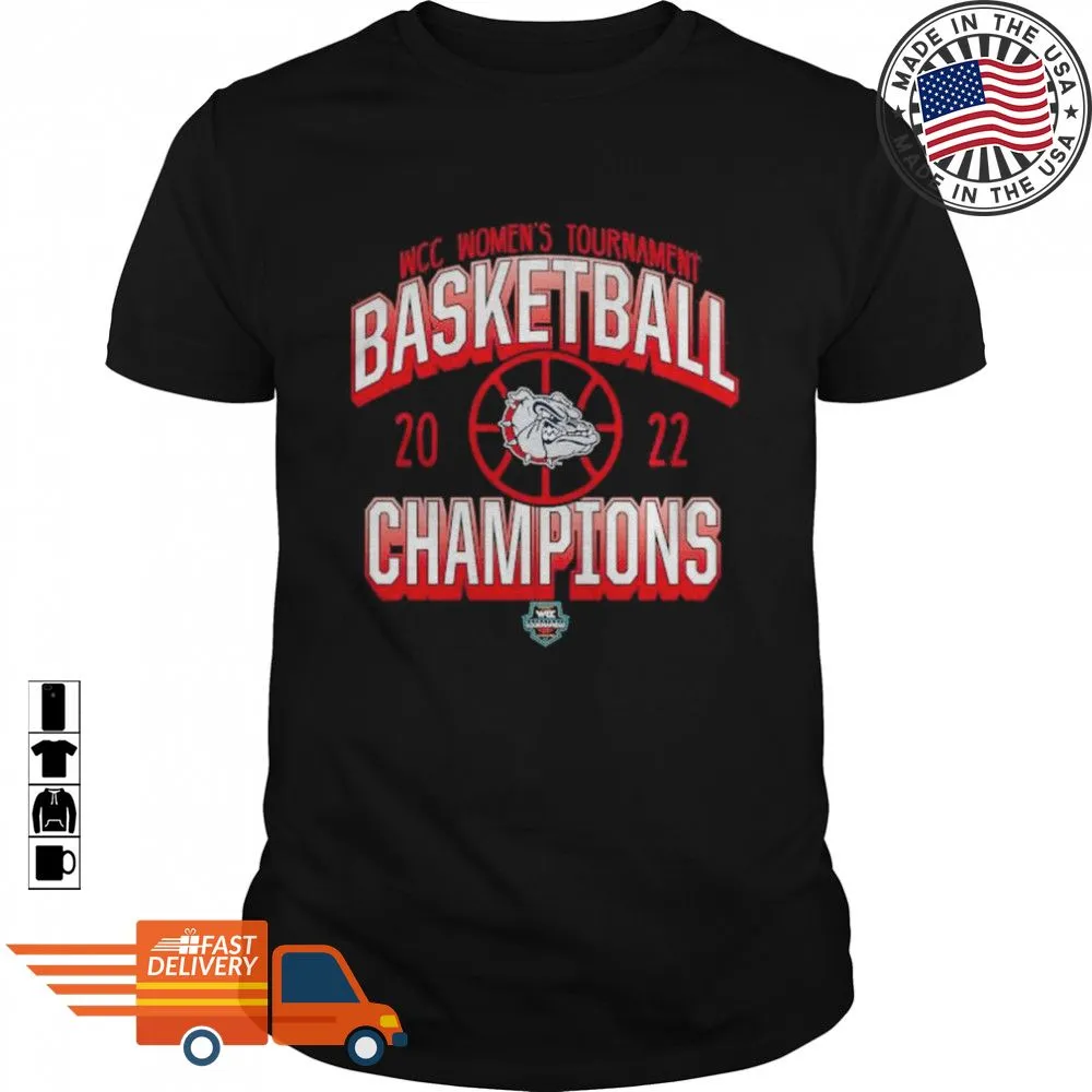 Oh Gonzaga Bulldogs 2022 Wcc WomenS Basketball Conference Tournament Champions T Shirt Long Sleeve