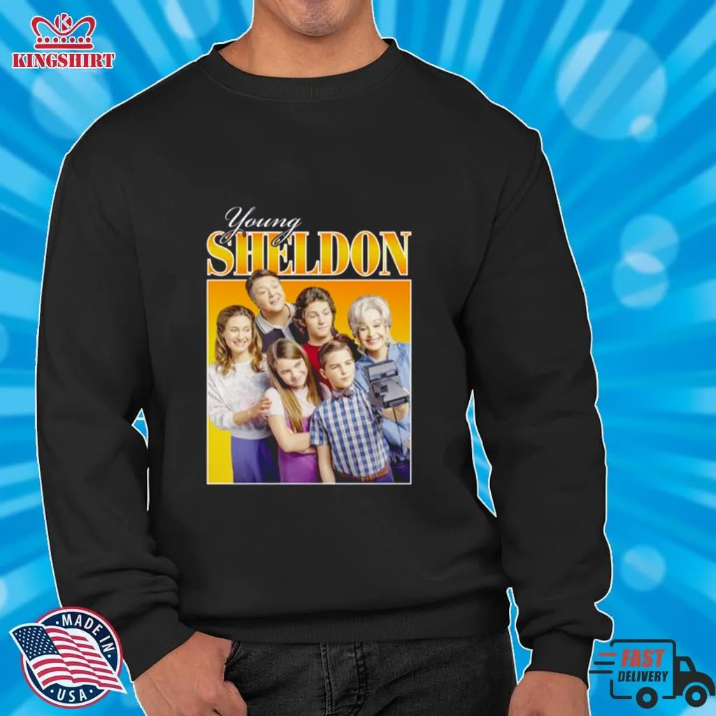 Original Funny Movie Young Sheldon Squad Goal Shirt