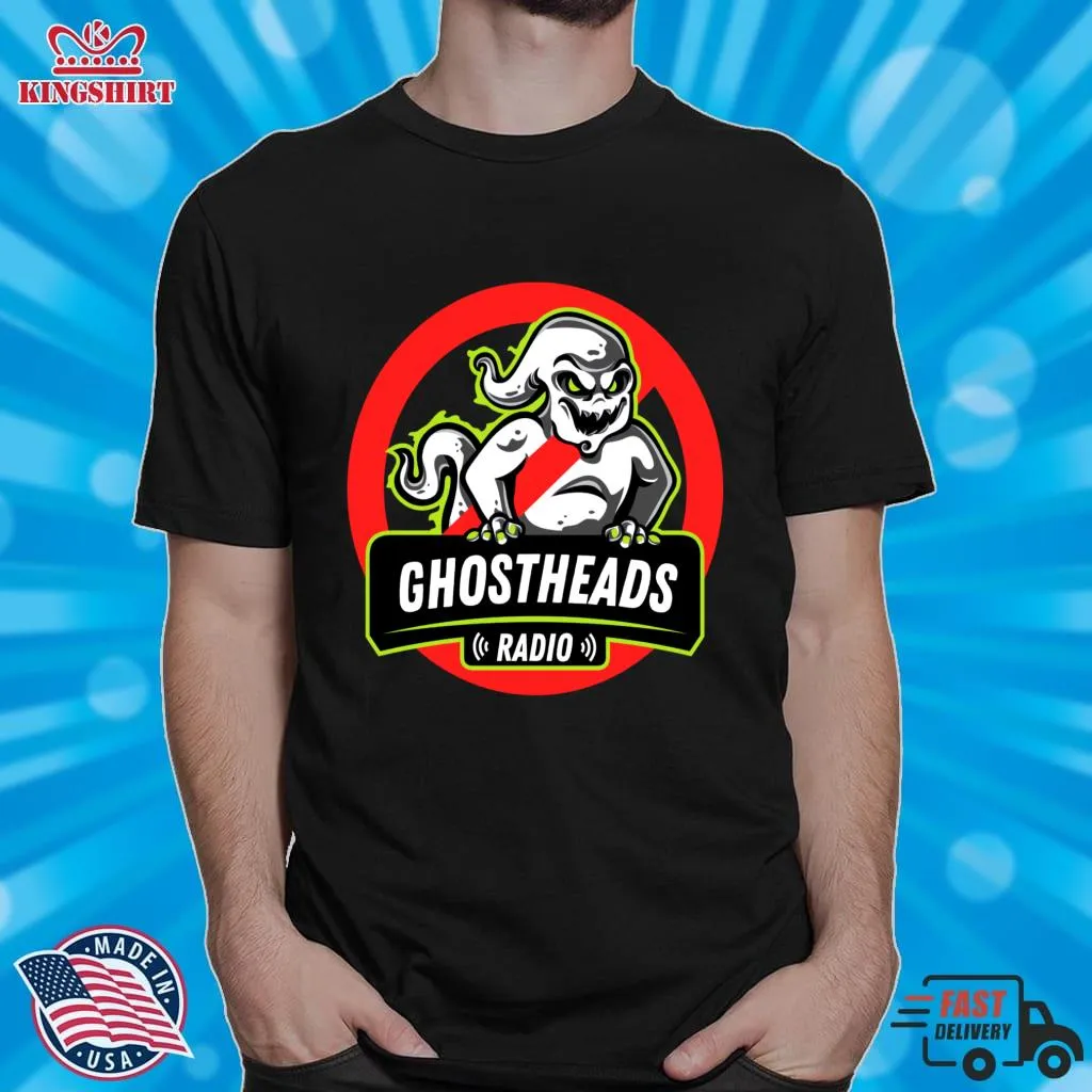 Funny Ghostheads Logo Classic T Shirt Unisex Tshirt