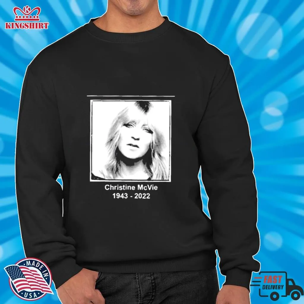 Top Rip Christine Mcvie One Of My Favorite Voices Ever 1943 2022 Style Shirt Men T-Shirt