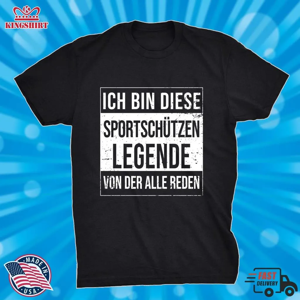 Top Schtzenverein Schtzensport Born Legend Sportschtzen Lightweight Sweatshirt Plus Size