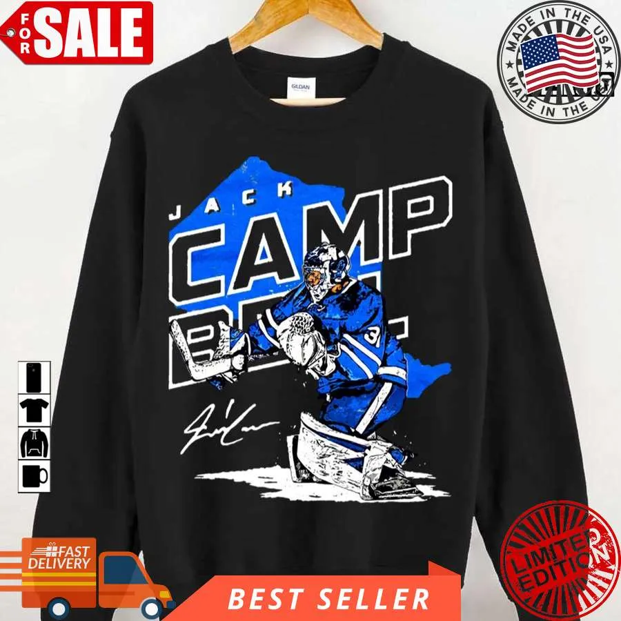 Romantic Style Jack Campbell Signature Ice Hockey Unisex Sweatshirt Unisex Tshirt