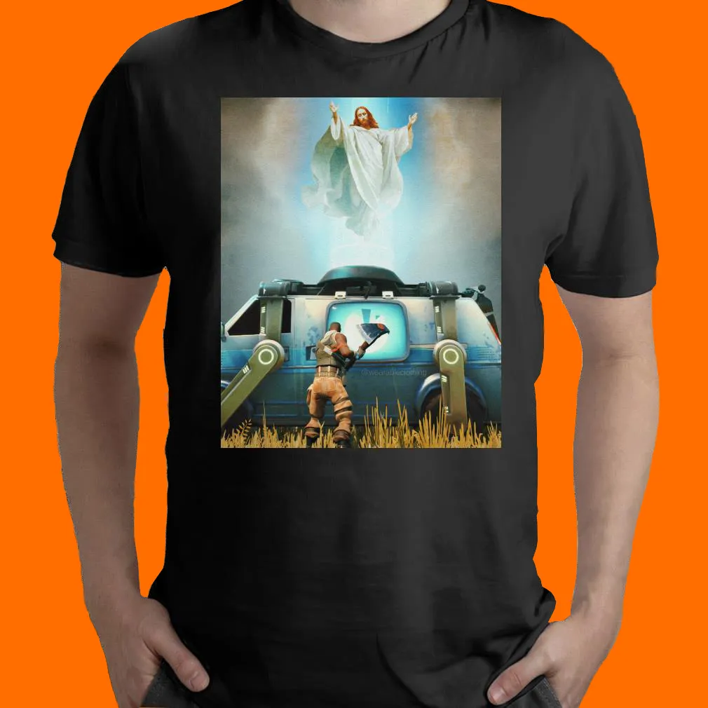 Vote Shirt Jesus Resurrection X Fortnite Shirt T Shirt, Hoodie, Sweatshirt, Long Sleeve V-Neck Unisex
