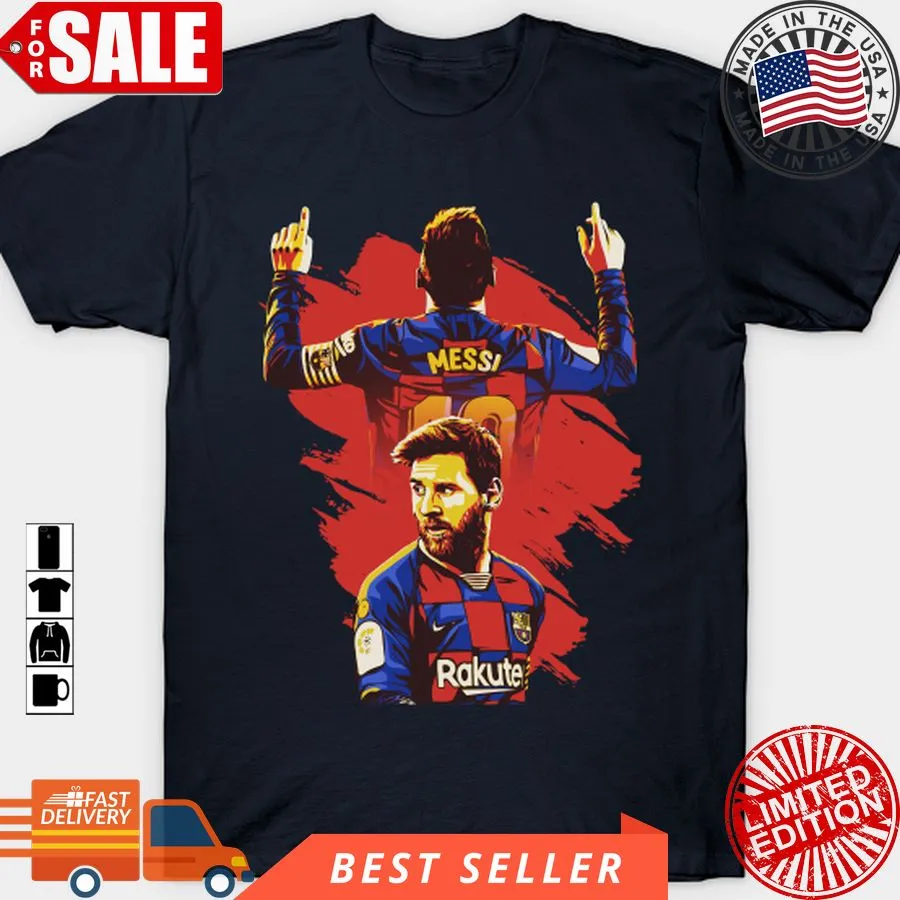 Awesome Lionel Messi Pop Art T Shirt, Hoodie, Sweatshirt, Long Sleeve Size up S to 4XL