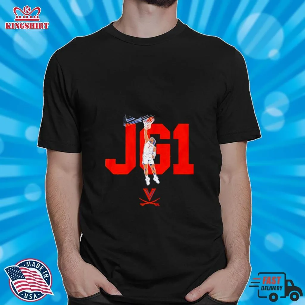 Top Awesome Jg1 Jayden Gardner Virginia Cavaliers Shirt Men T-Shirt