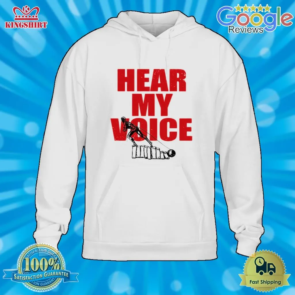 Best Kublaikhantx Merch Hear My Voice Shirt Plus Size