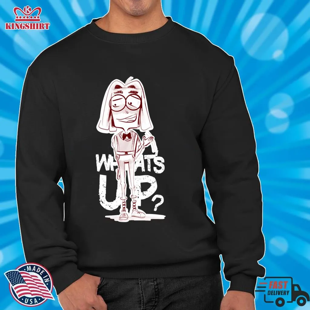 Hot Nerdy WhatS Up Classic T Shirt Size up S to 4XL