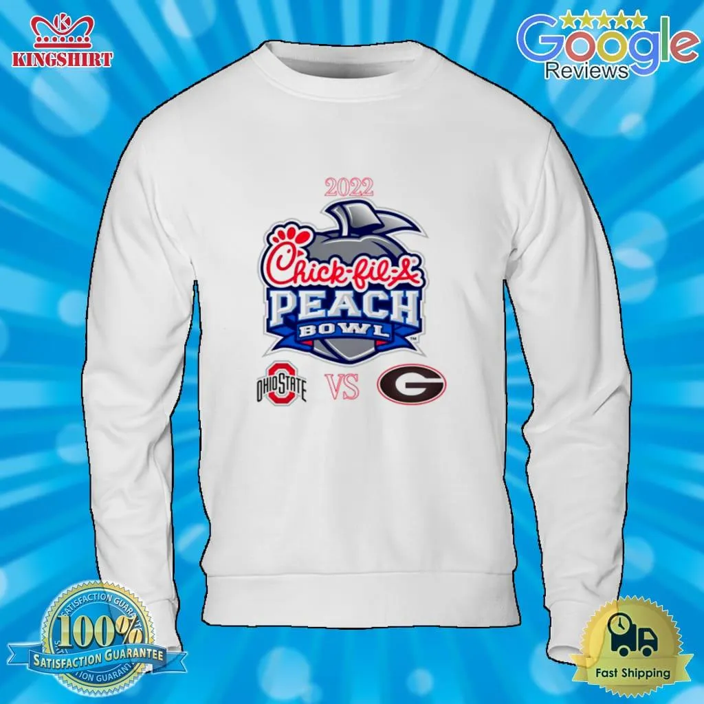 Vote Shirt Ohio State University Vs Georgia Bulldogs 2022 Peach Bowl Apparel Match Up Shirt Tank Top Unisex