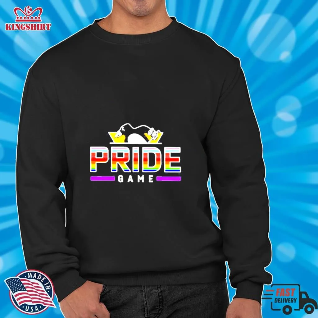 Hot Pride Game Pittsburgh Penguins T Shirt Copy Plus Size