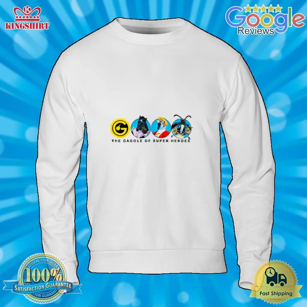 Romantic Style The Gaggle Of Super Heroes Dc Universe Shirt Unisex Tshirt