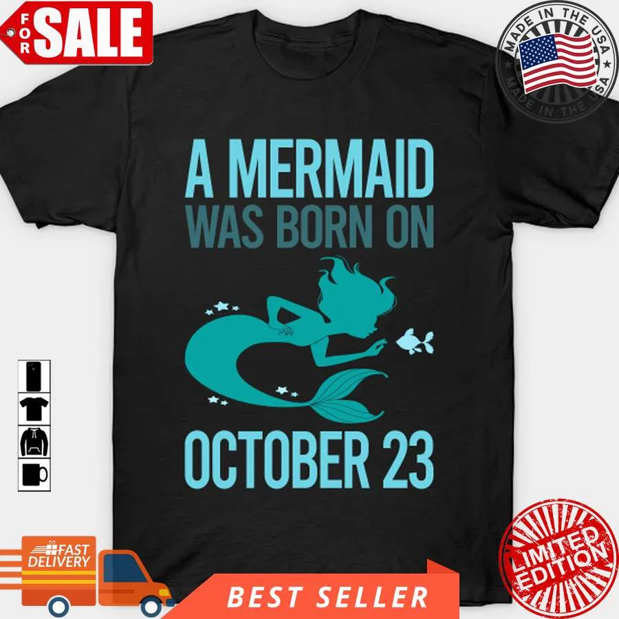 Vote Shirt Mermaid October 23 23Rd T Shirt, Hoodie, Sweatshirt, Long Sleeve Unisex Tshirt