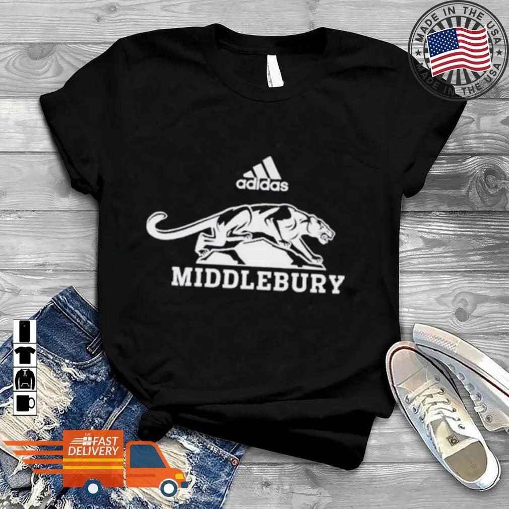 Free Style Middlebury Panther Adidas Shirt Women T-Shirt