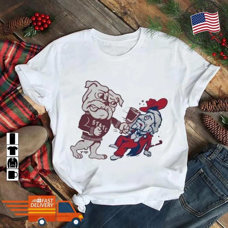 The cool Mississippi State Bulldogs Artwork 2022 Shirt Youth Hoodie