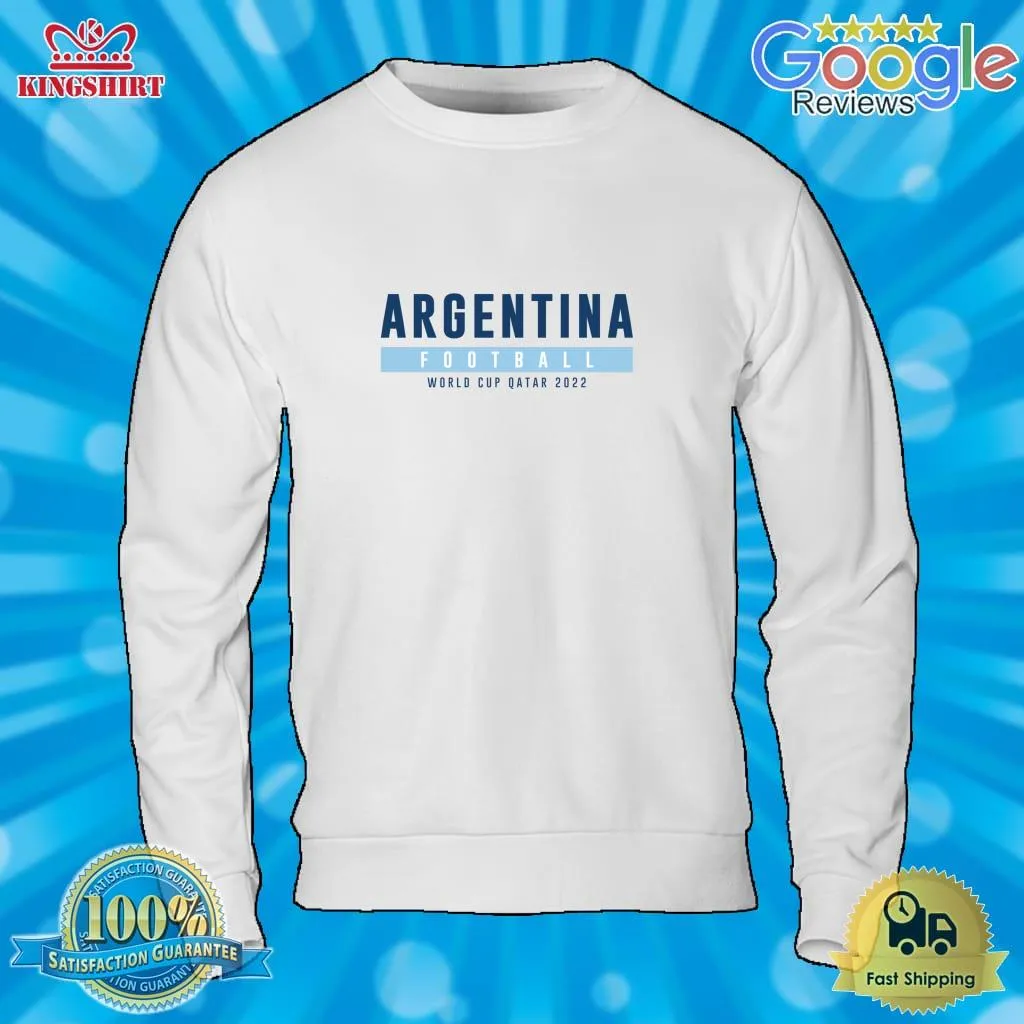 Hot Argentina International Nations Cup Qatar 2022 Classic T Shirt Size up S to 4XL