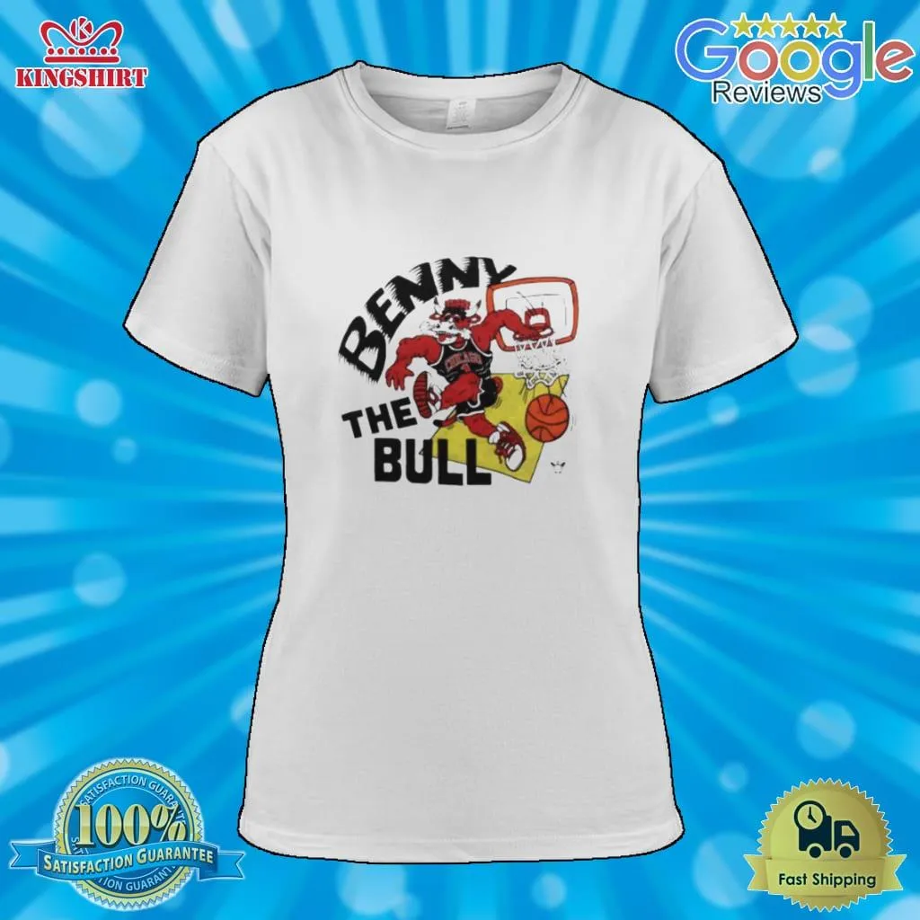 Original Benny The Bull Chicago Bulls Shirt Size up S to 4XL