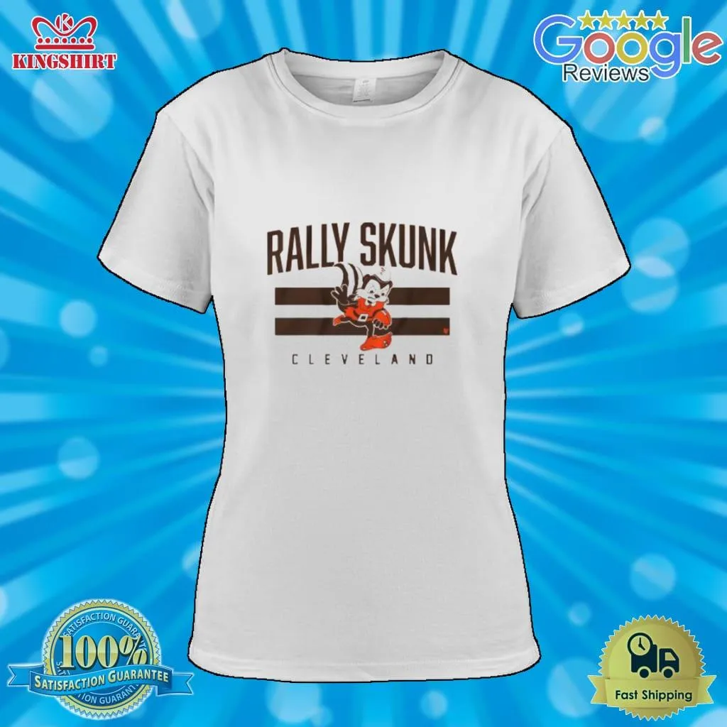 Funny Cleveland Rally Skunk Shirt Plus Size