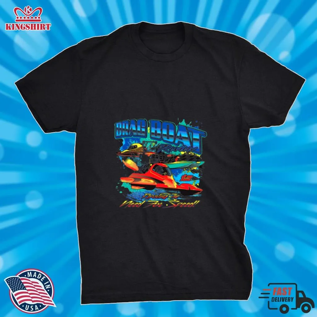 Be Nice Drag Boat Racing Racer Speed Motor Boat Driver Need For Speed Shirt Plus Size