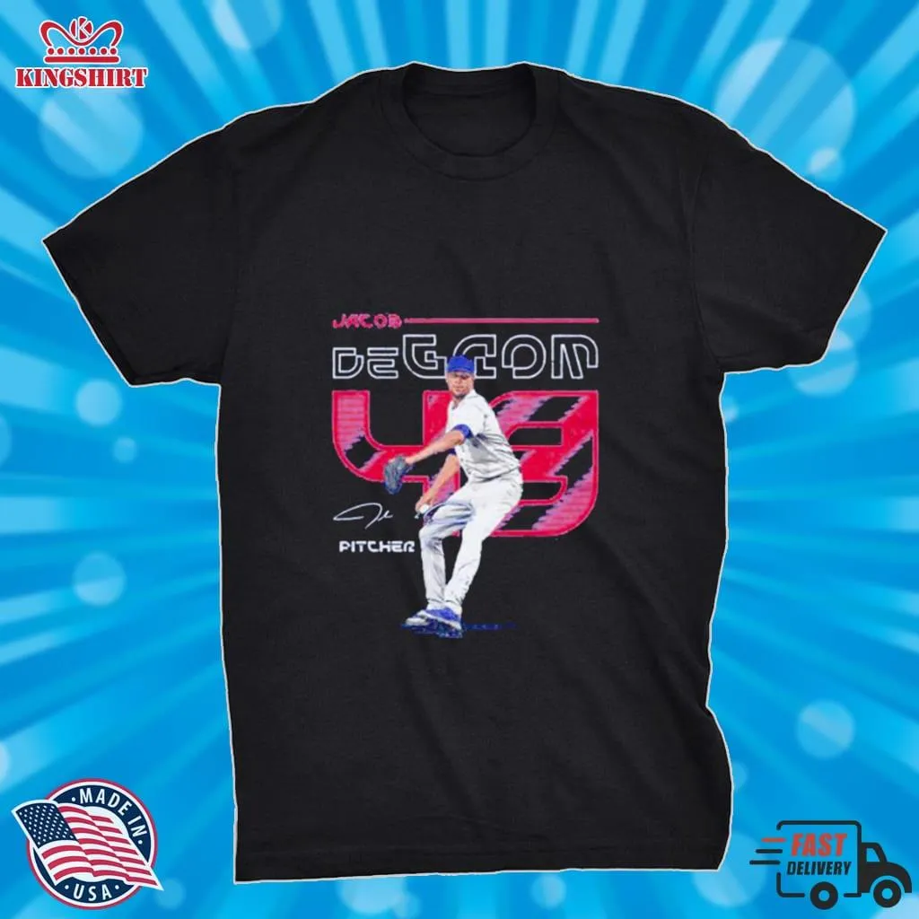 Awesome Jacob Degrom Texas Rangers Baseball Picher Number 48 Shirt SweatShirt