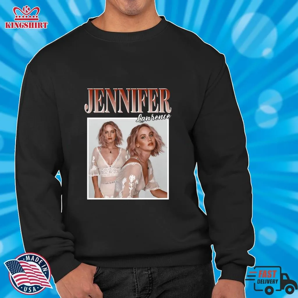 Romantic Style Jennifer Laurence Ana De Fansart Armas Knives Out Vintage Shirt V-Neck Unisex