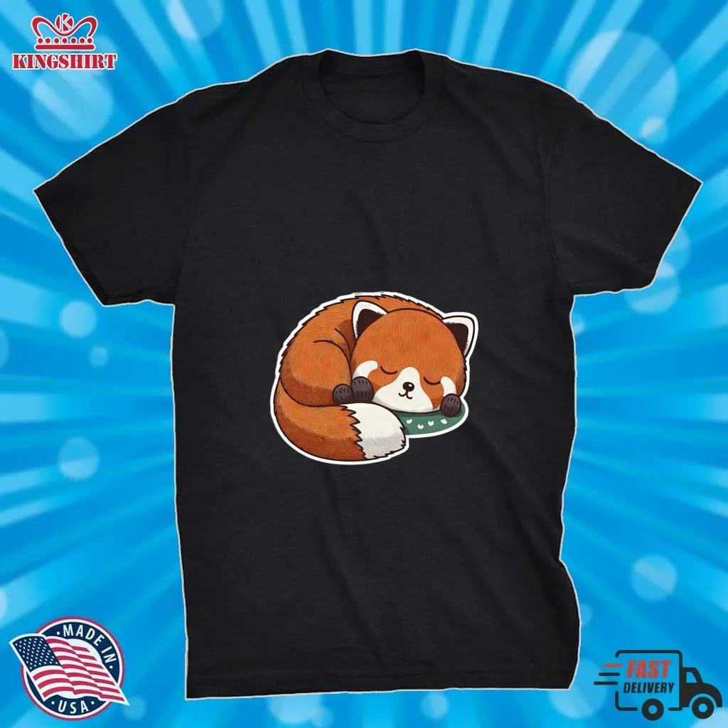 Best Lil Red Panda Nap Classic T Shirt Shirt