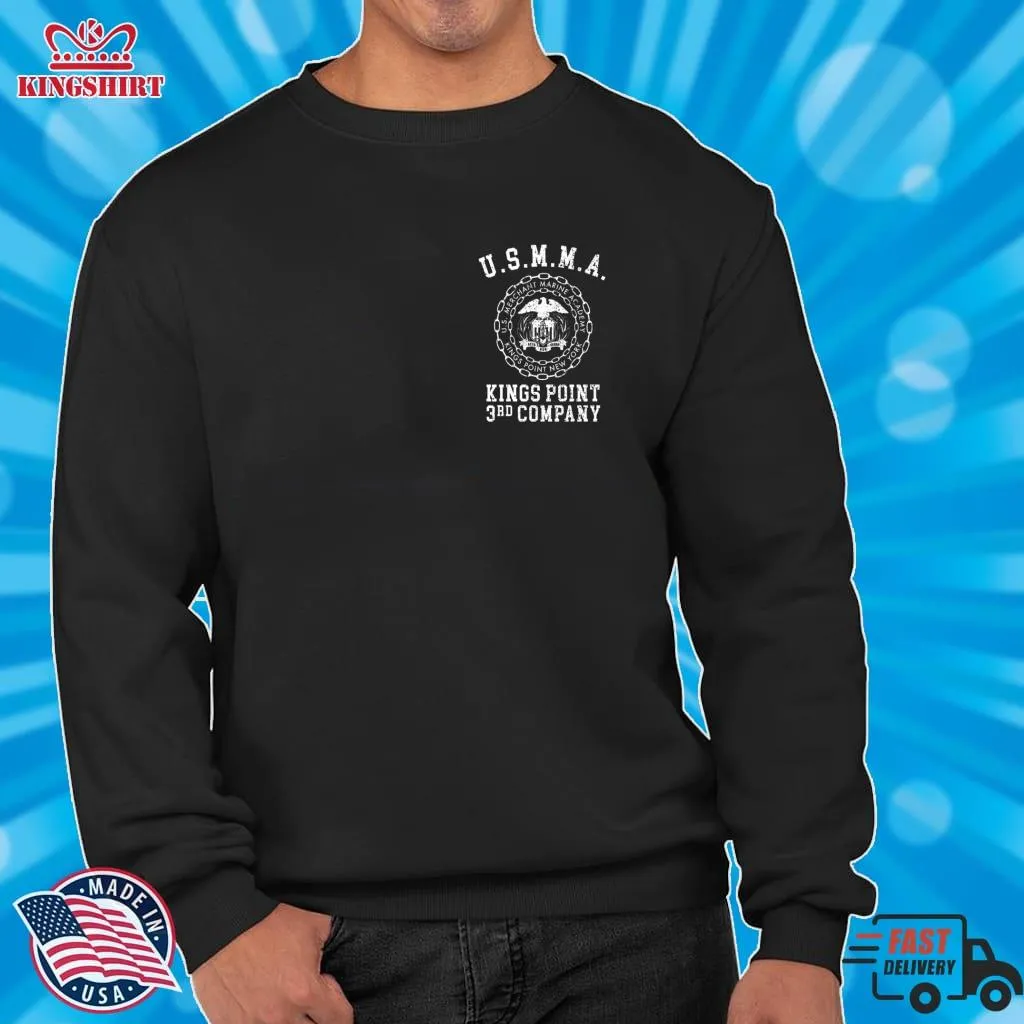 Original USMMA Third Company Tri Blend T Shirt Unisex Tshirt