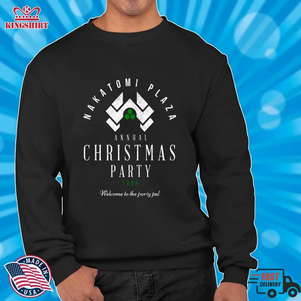 Official Nakatomi Plaza Annual Christmas Party 1988 Essential T Shirt Shirt