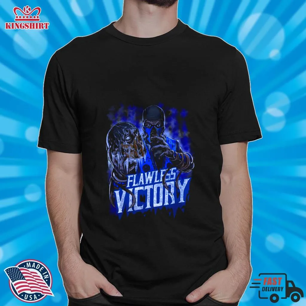 Free Style Sub Zero Flawless Victory Mortal Kombat Shirt Women T-Shirt