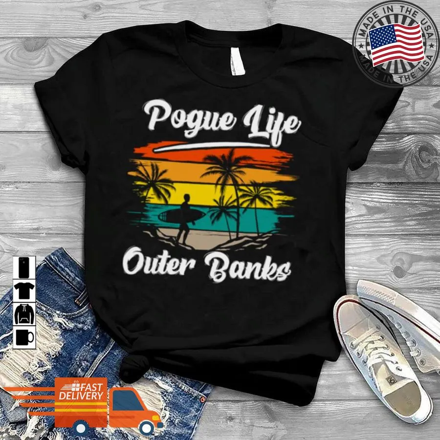 Be Nice Pogue Life Outer Banks Obx North Carolina Nc Gift Shirt Men T-Shirt