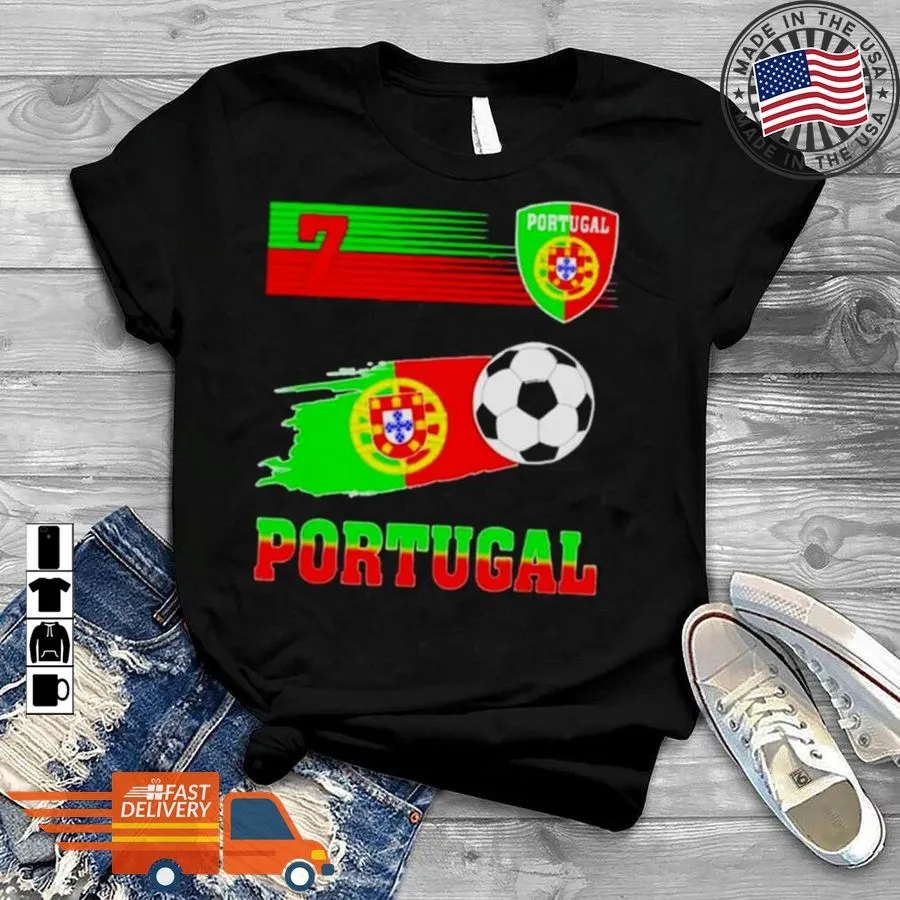 Awesome Portugal Soccer Flag Jersey Portuguese Retro 7 2022 S T Shirt SweatShirt