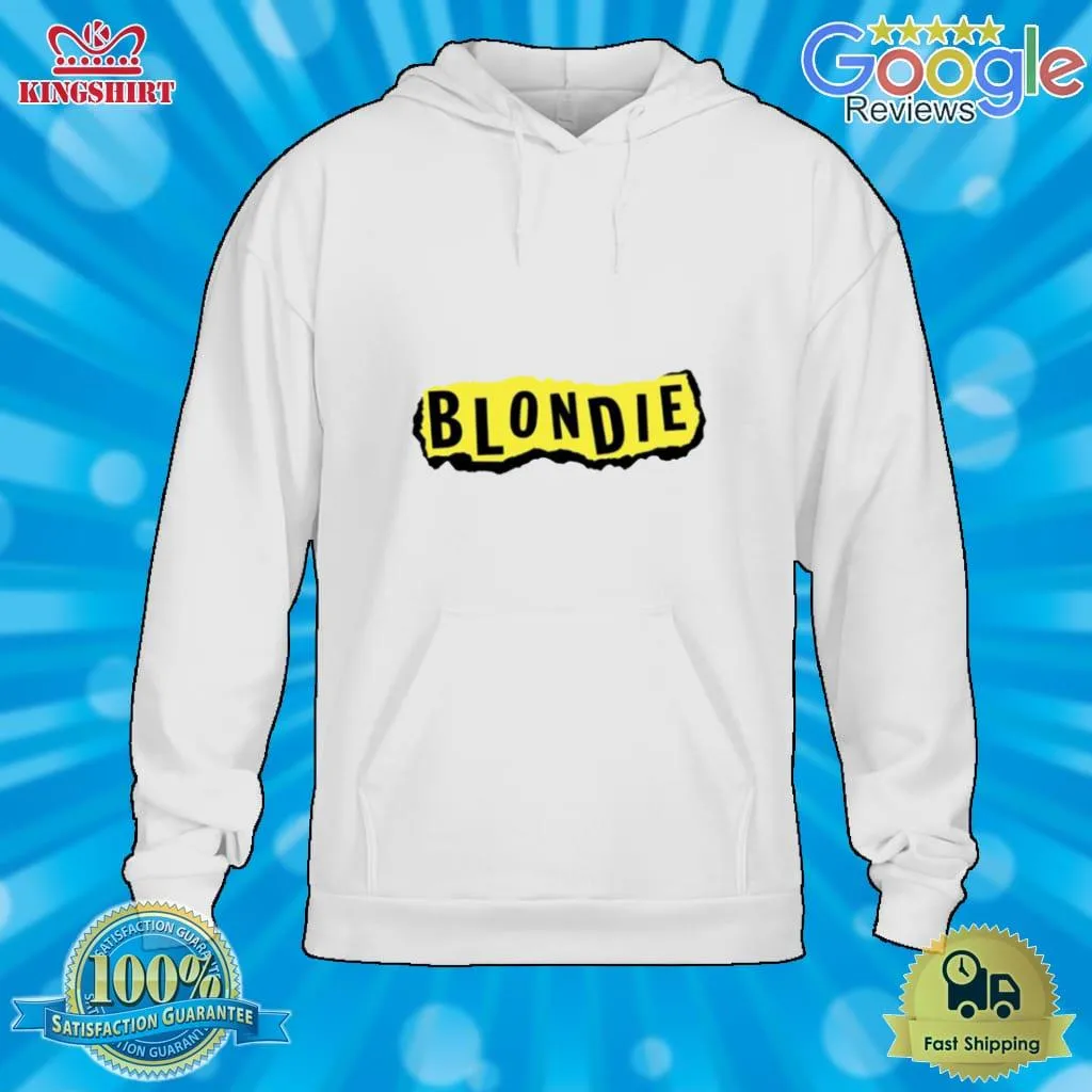 Top American Blondie Rock Band Logo Shirt Plus Size