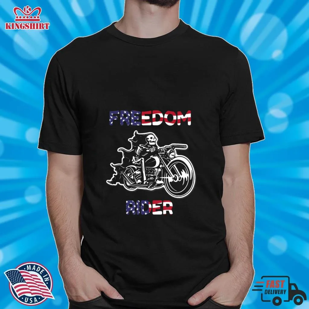 Be Nice Cool Freedom Rider American Flag Shirt SweatShirt