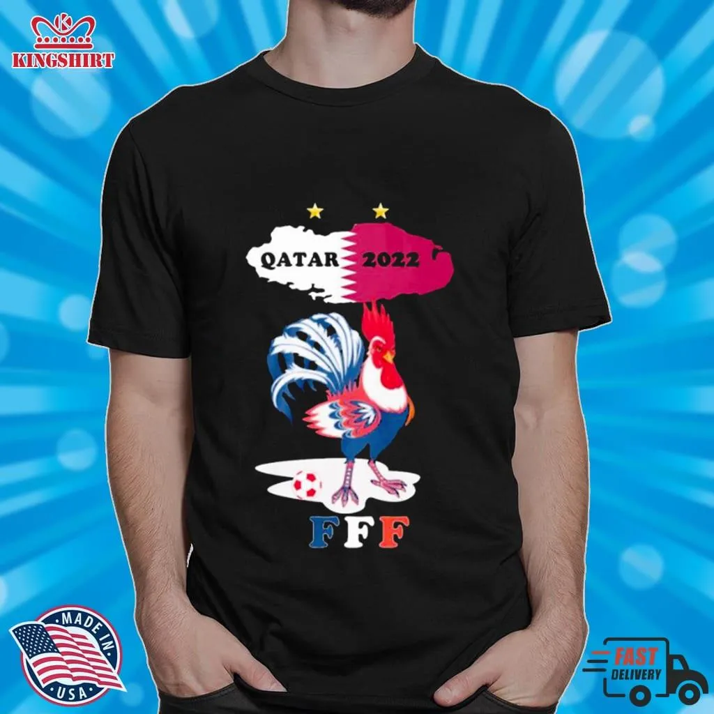 The cool Qatar 2022 Rooster FFF Shirt Unisex Tshirt