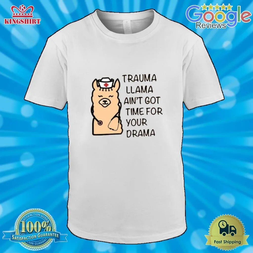 Be Nice Trauma Llama Shirt SweatShirt