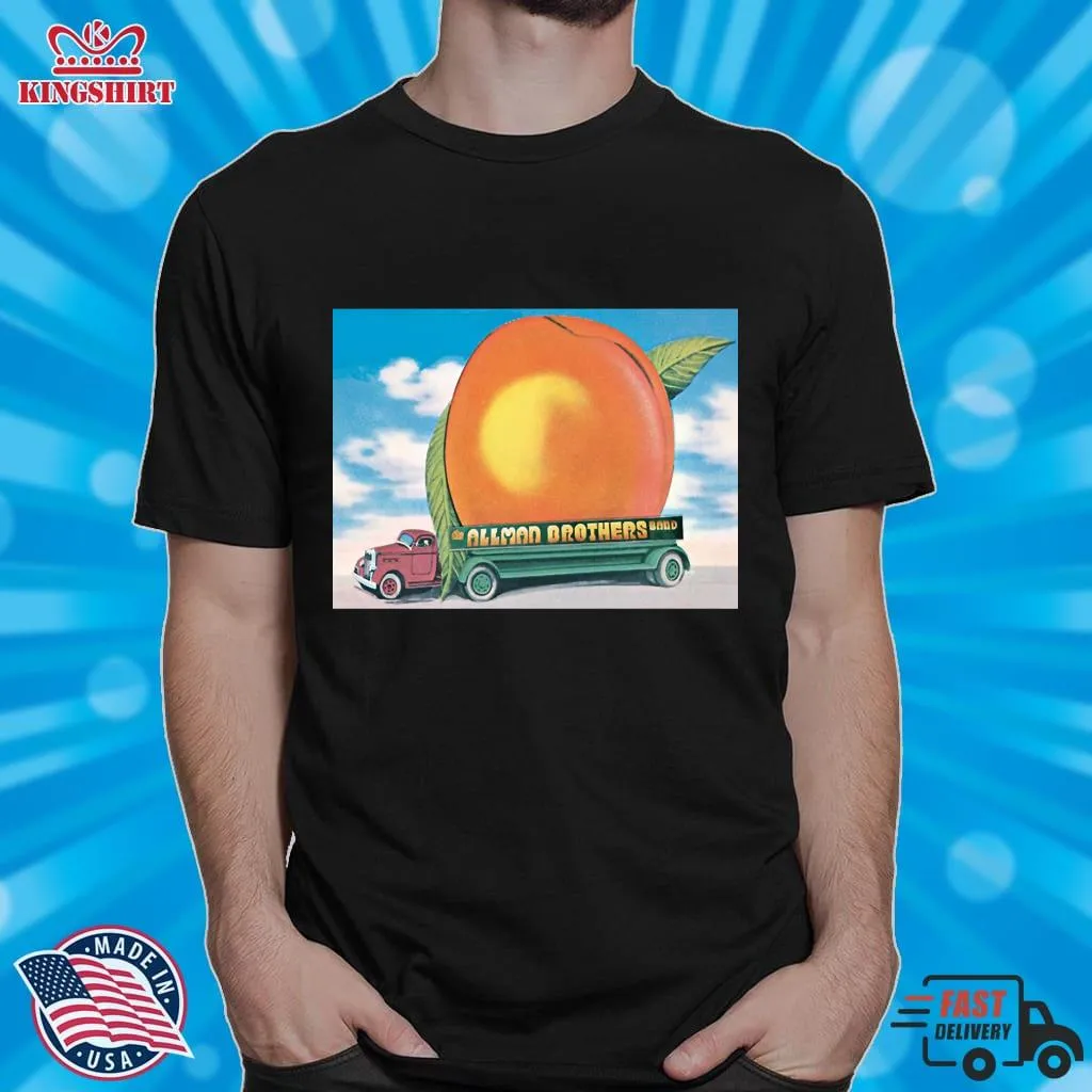 Hot Eat A Peach Zoom The,Allman 1972 Brothers Band   Classic  Essential T Shirt Size up S to 4XL