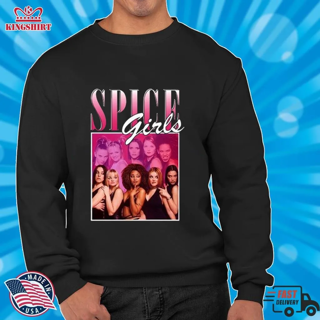 Free Style Spice Girls 92 Cool Vintage Shirt Unisex Tshirt