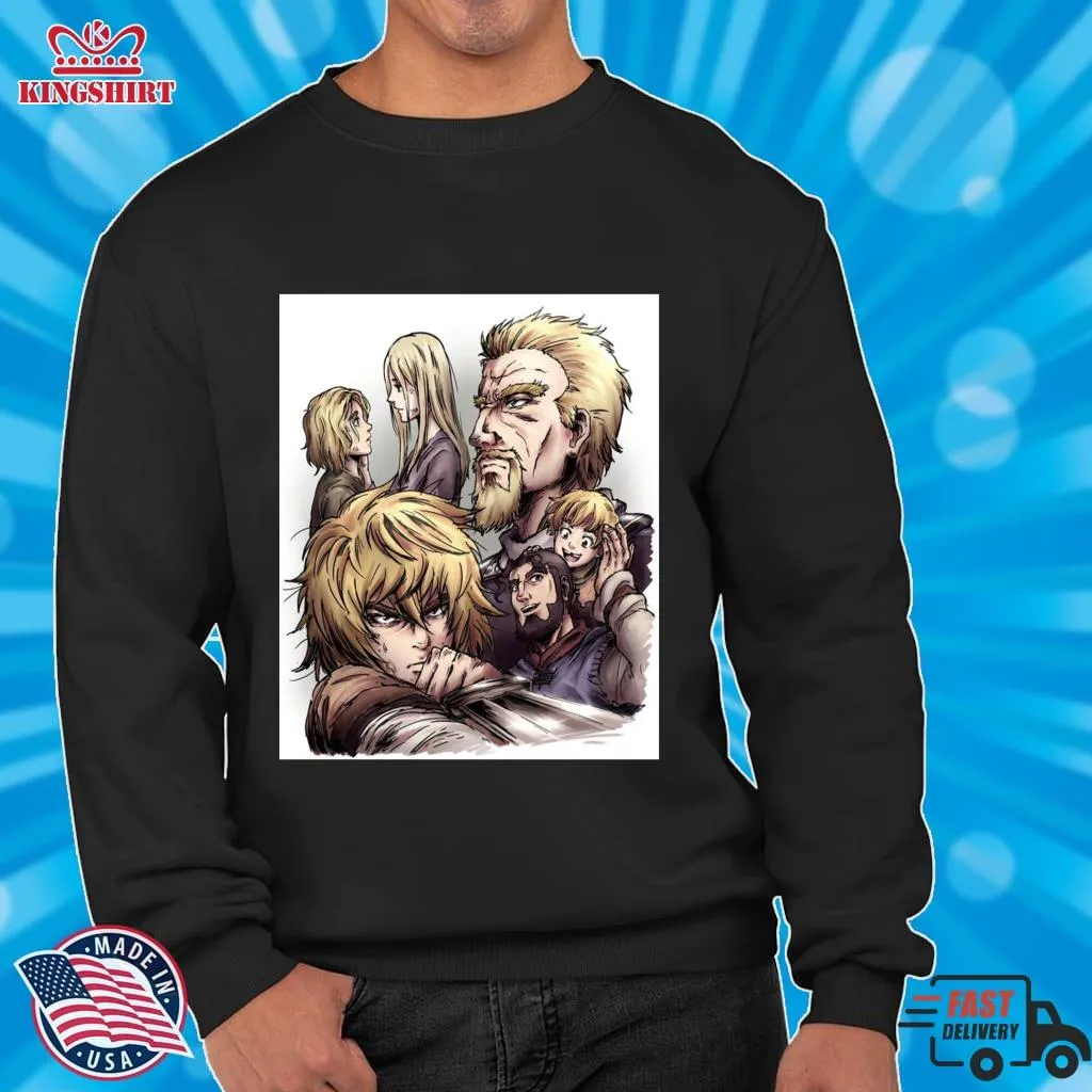 Awesome Vinland Saga  Classic T Shirt Size up S to 4XL