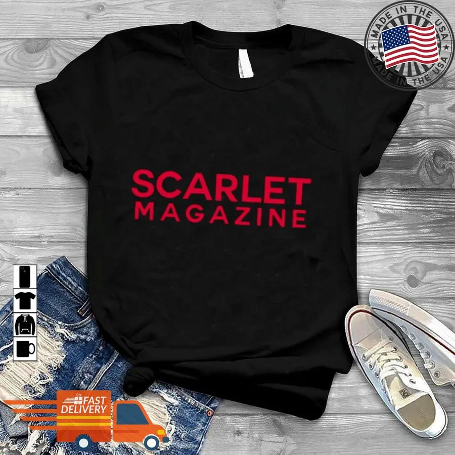 Vote Shirt Scarlet Magazine The Bold Type Shirt V-Neck Unisex